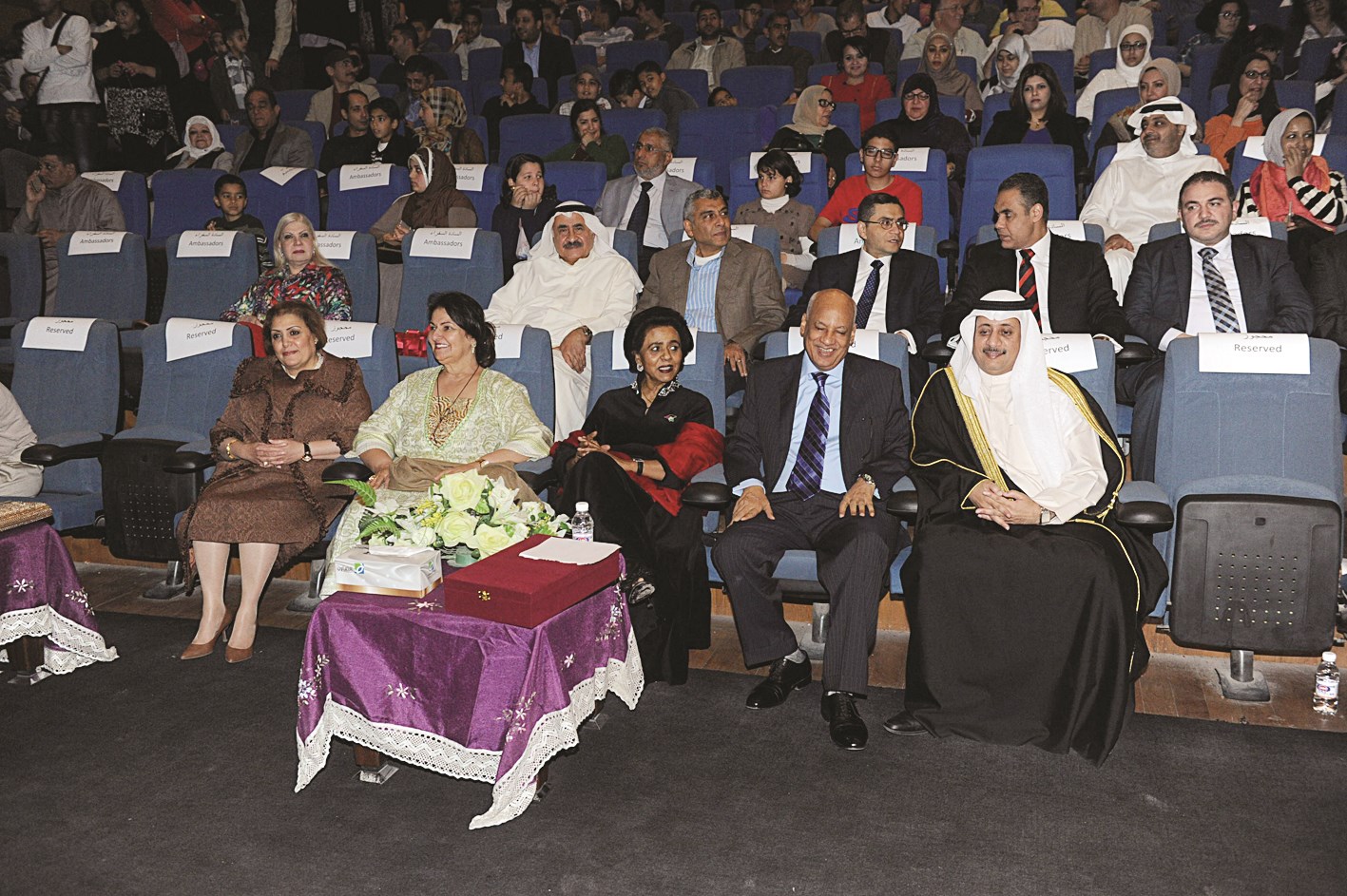 جانب من الحضور (تصوير زكريا عطية)