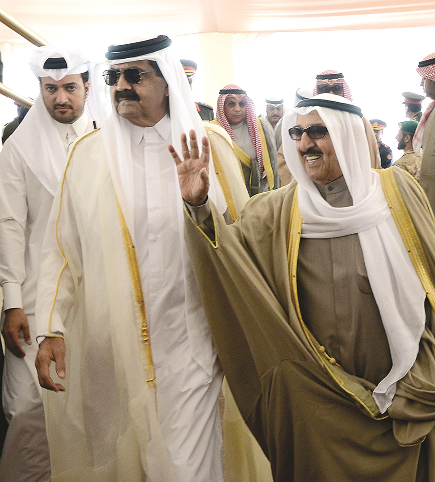 u0627u0644u0623u0645u064au0631 u064au062du064au0651u064a u0645u0633u062au0642u0628u0644u064au0647 u0648u0628u0635u062du0628u062au0647 u0627u0644u0634u064au062e u062du0645u062f u0628u0646 u062eu0644u064au0641u0629