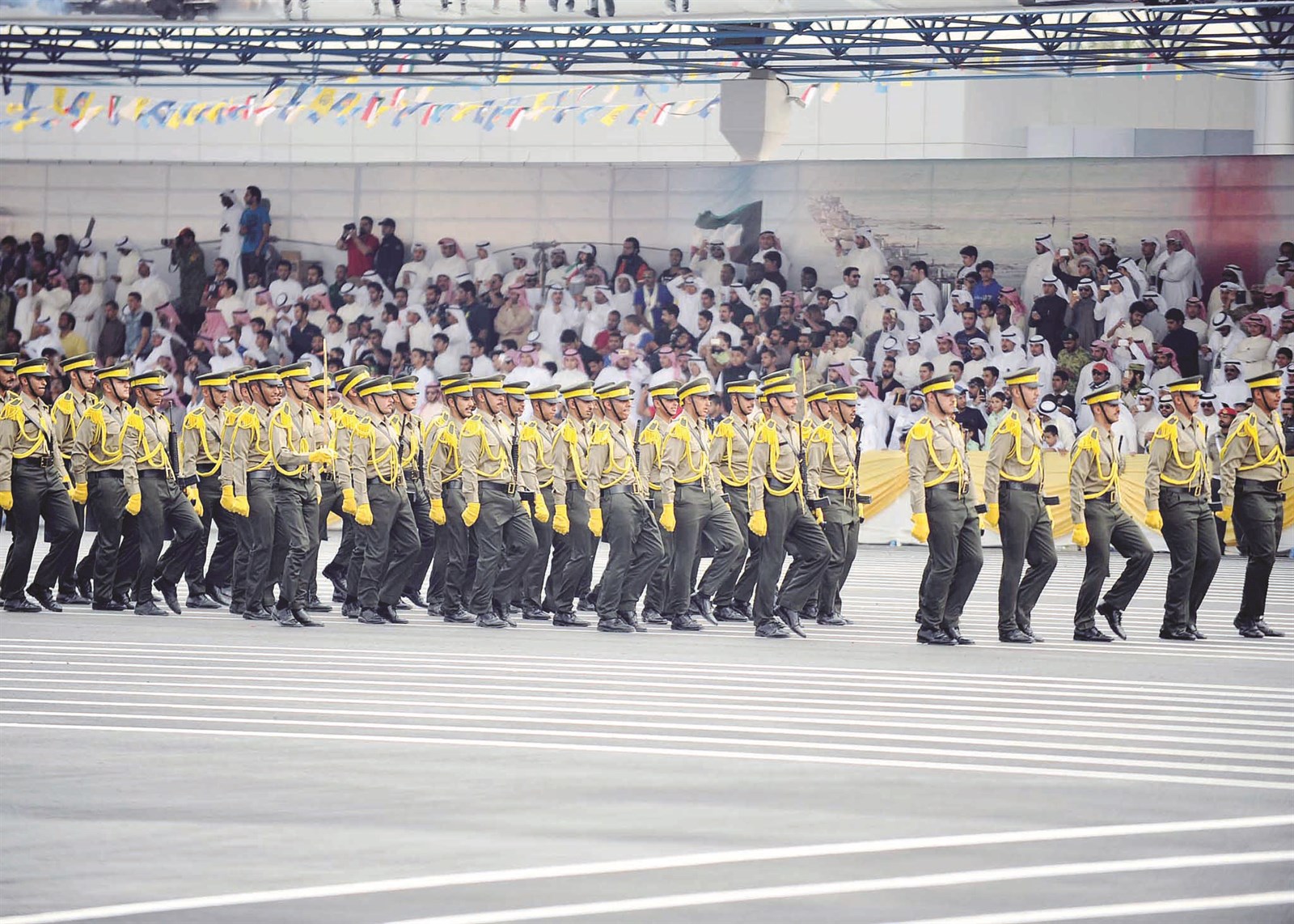 انضباط والتزام (تصوير سعد هنداوي)