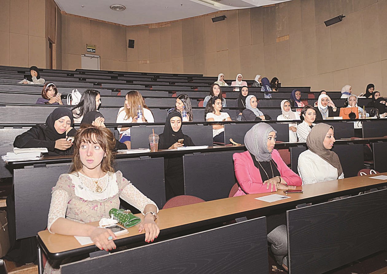 جانب من الحضور          (تصوير جلال معوض)