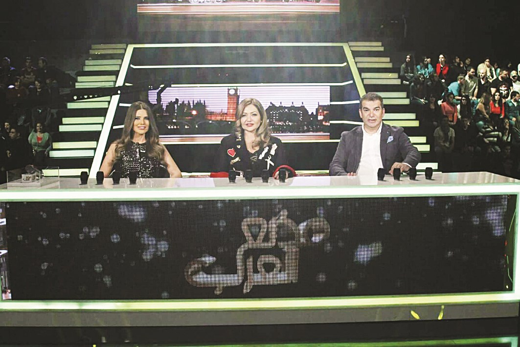 أعضاء لجنة التحكيم طوني خليفة وليلى علوي ومنى أبو حمزة