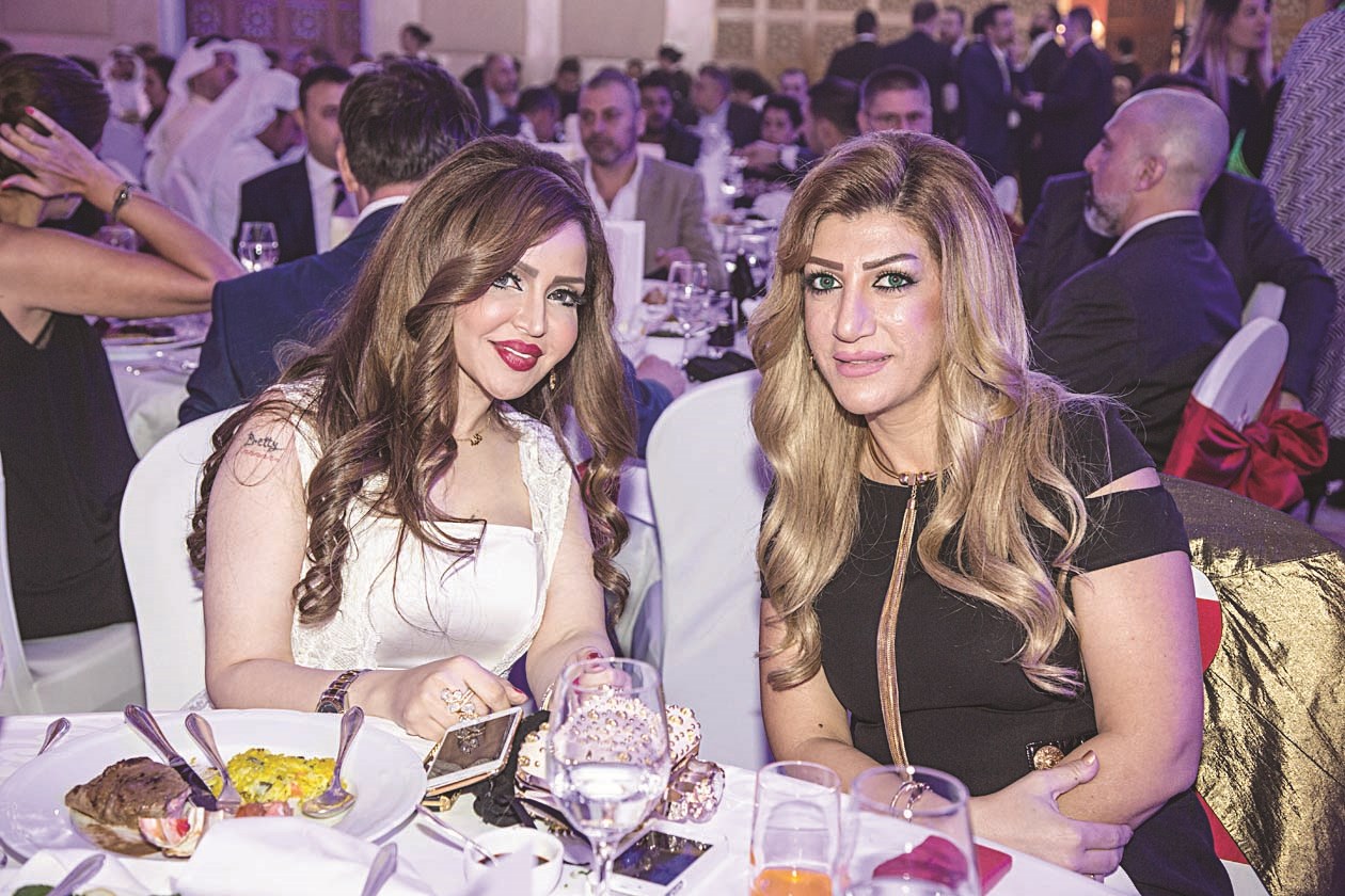 يولاند درغام وفاطمة العبدالله 