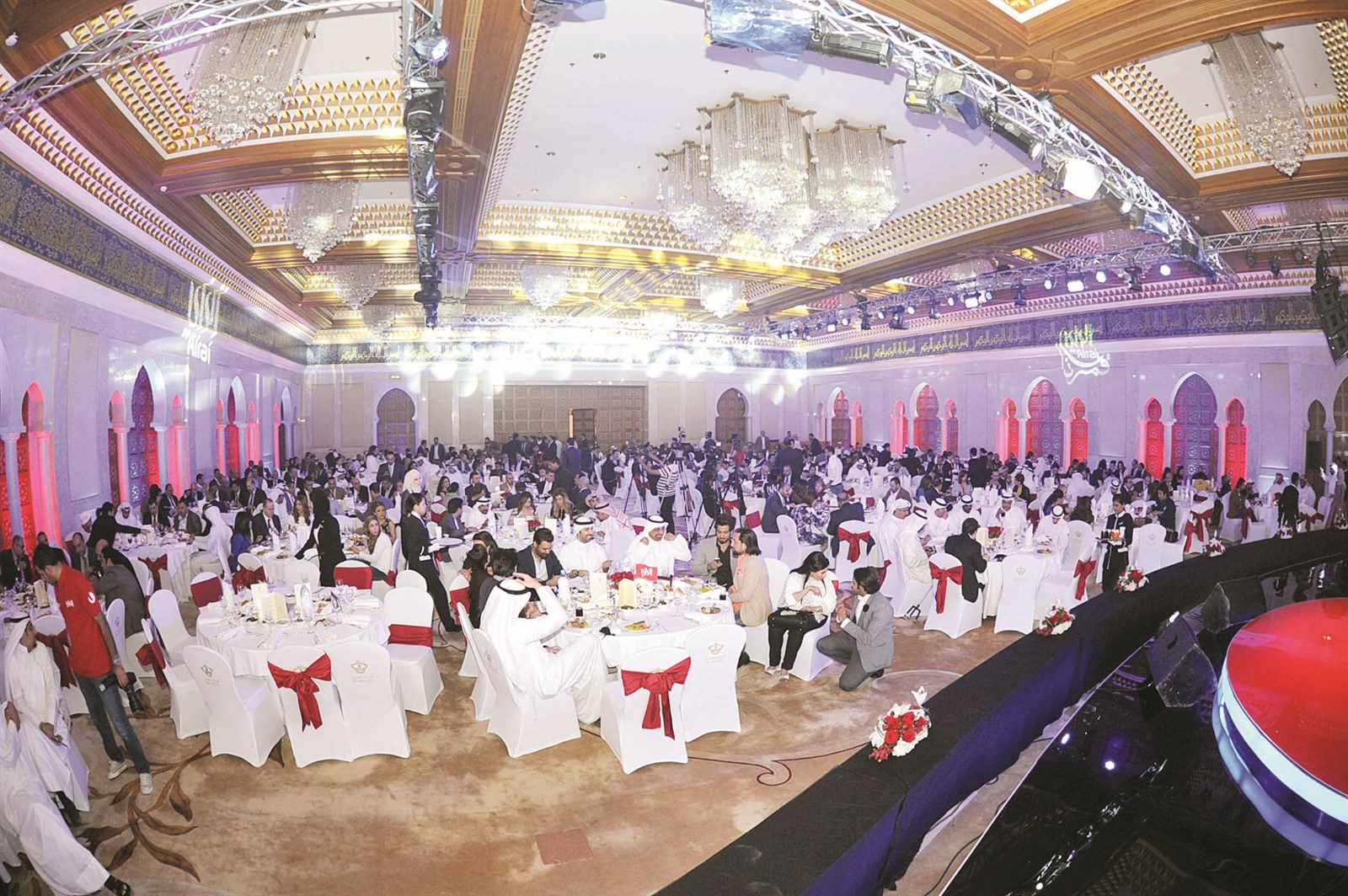 من أجواء الحفل              (تصوير: نور هنداوي وجاسم بارون)