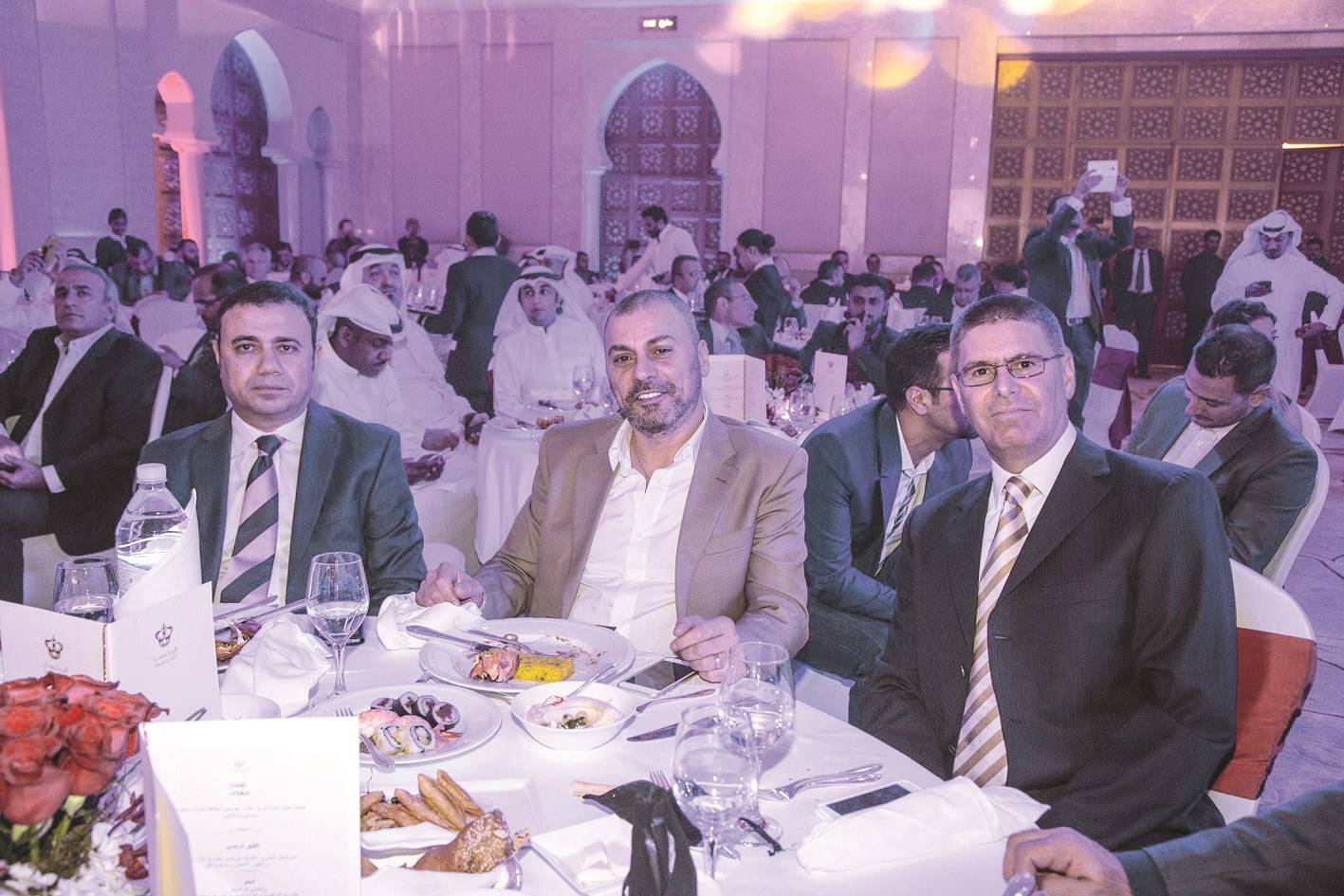 سعيد زين الدين وباتريك بو فاضل وأشرف خليل