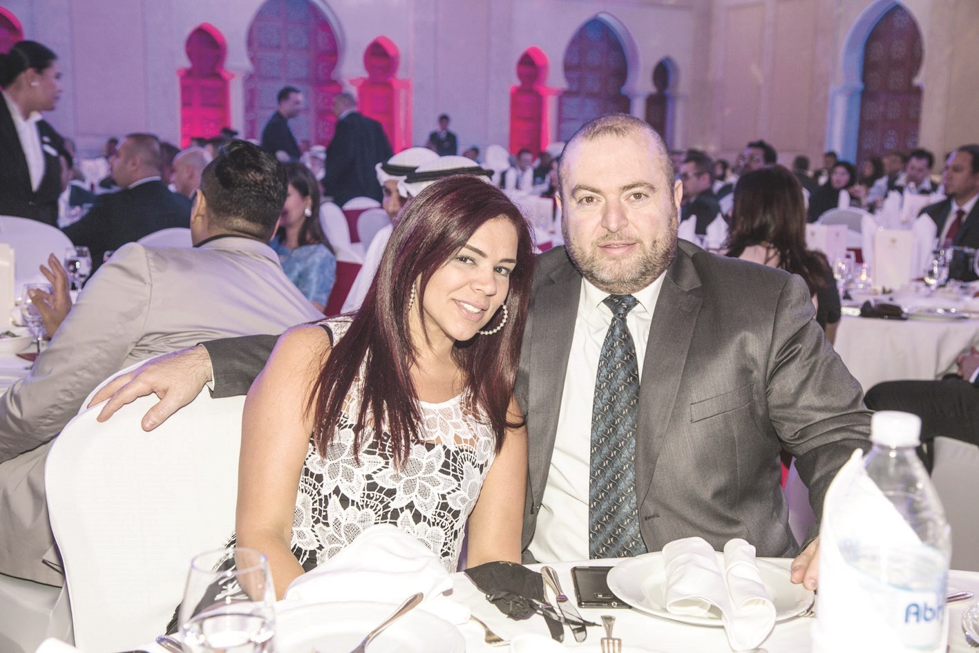 عمر مسوح وزوجته