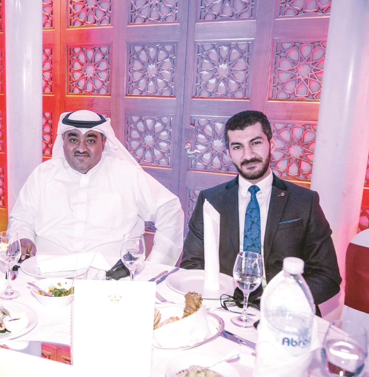 أحمد بدر والدكتور صلاح المذن