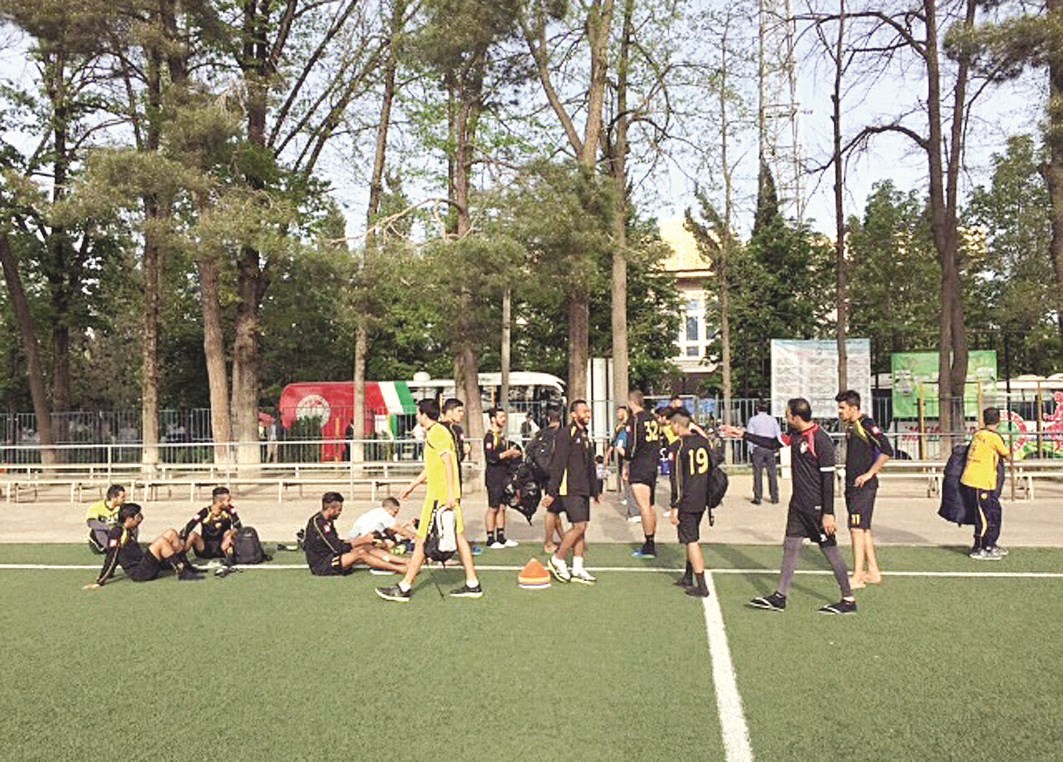 u0644u0627u0639u0628u0648 u0627u0644u0642u0627u062fu0633u064au0629 u0641u064a u0623u0648u0644 u062au062fu0631u064au0628 u0644u0647u0645 u0641u064a u0637u0627u062cu064au0643u0633u062au0627u0646