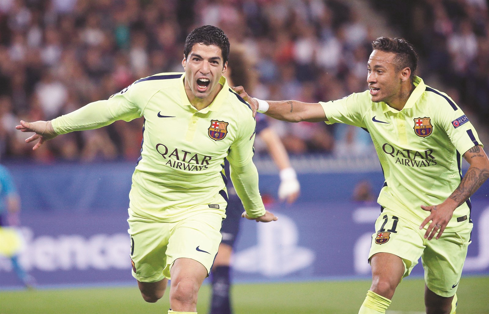 u0633u0648u0627u0631u064au0632 u0645u0647u0627u062cu0645 u0628u0631u0634u0644u0648u0646u0629 u0645u062du062au0641u0644u0627u064b u0645u0639 u0632u0645u064au0644u0647 u0646u064au0645u0627u0631 u0628u0647u062fu0641u0647 u0627u0644u0623u0648u0644 u0641u064a u0645u0631u0645u0649 u0628u0627u0631u064au0633 u0633u0627u0646 u062cu0631u0645u0627u0646 (u0625 u0628 u0623)