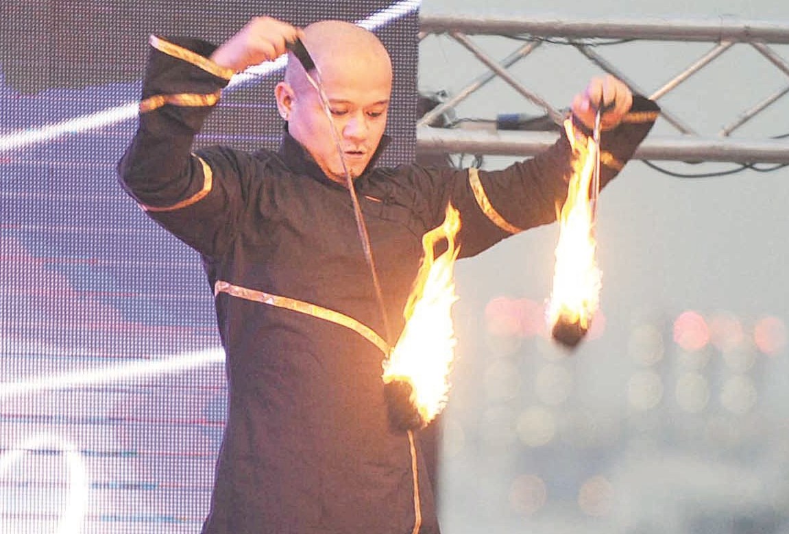 من فعاليات حفل الافتتاح