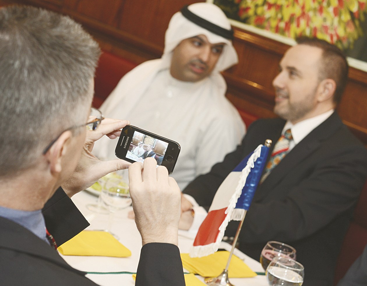 كريستيان نخلة مع الحضور