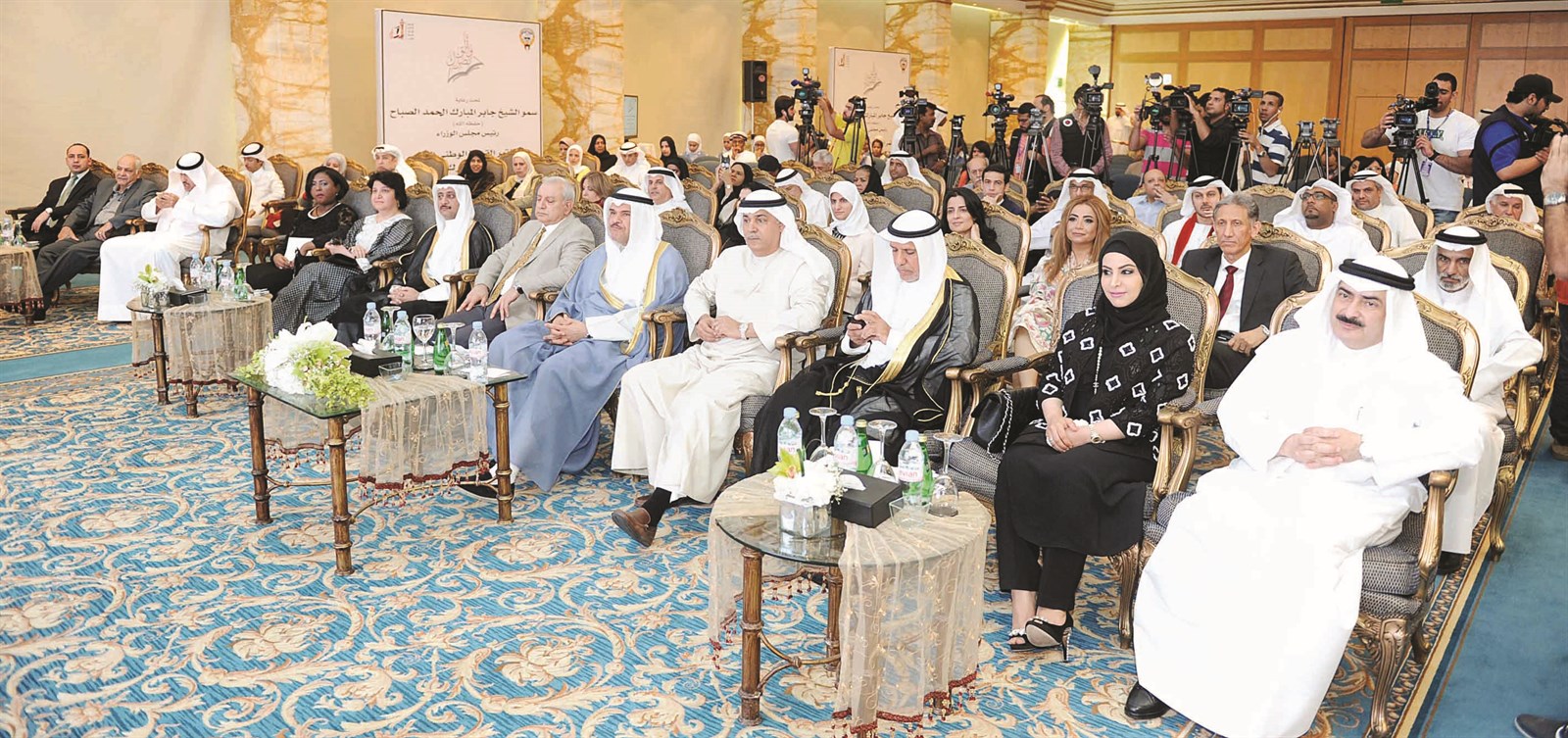 جانب من الحضور  (تصوير طارق عزالدين)