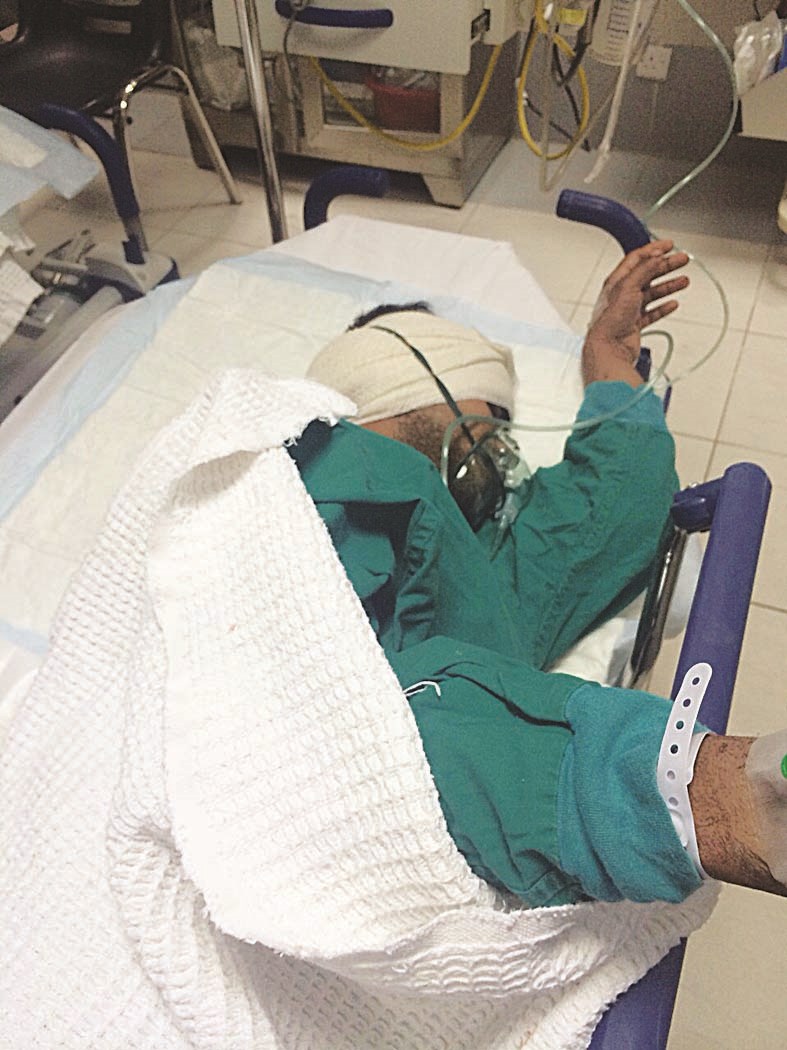 الراعي طريح الفراش