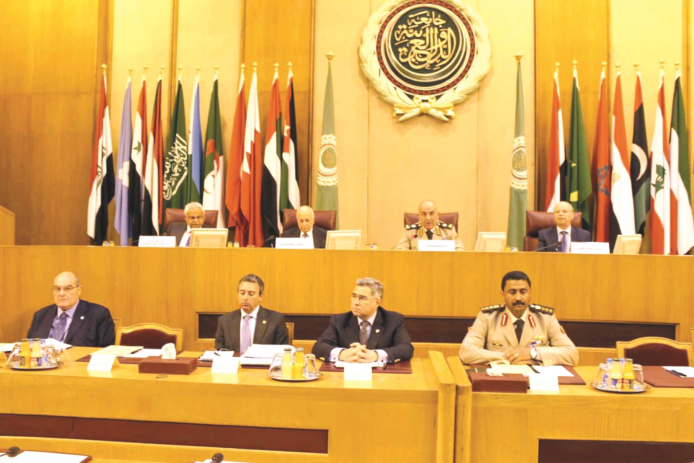 الجلسة الافتتاحية للقاء رؤساء أركان الجيوش العربية
