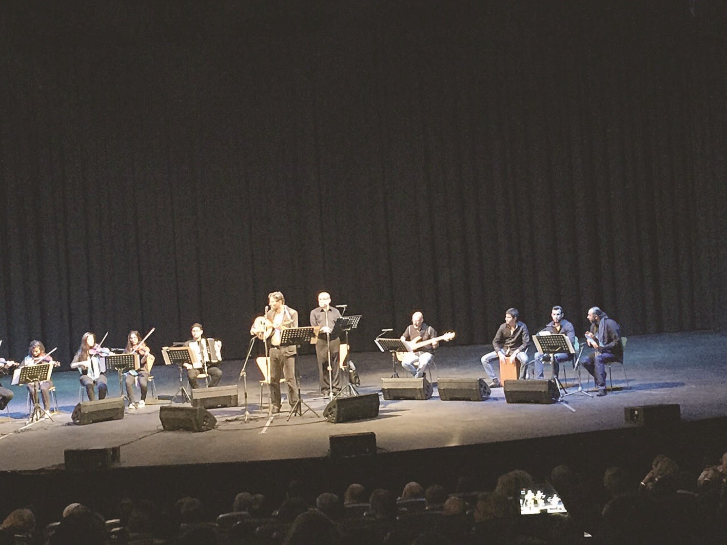 شربل روحانا مع الفرقة