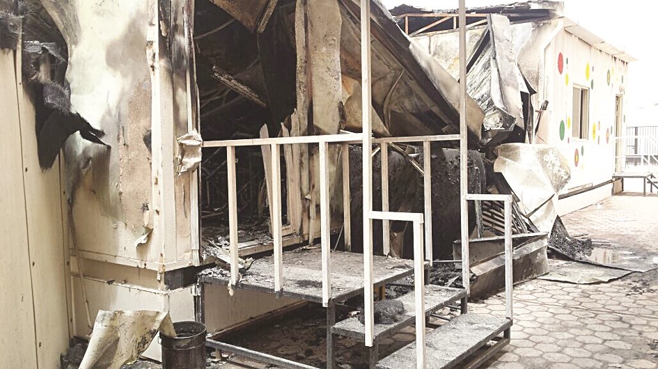 انهيار أحد الفصول