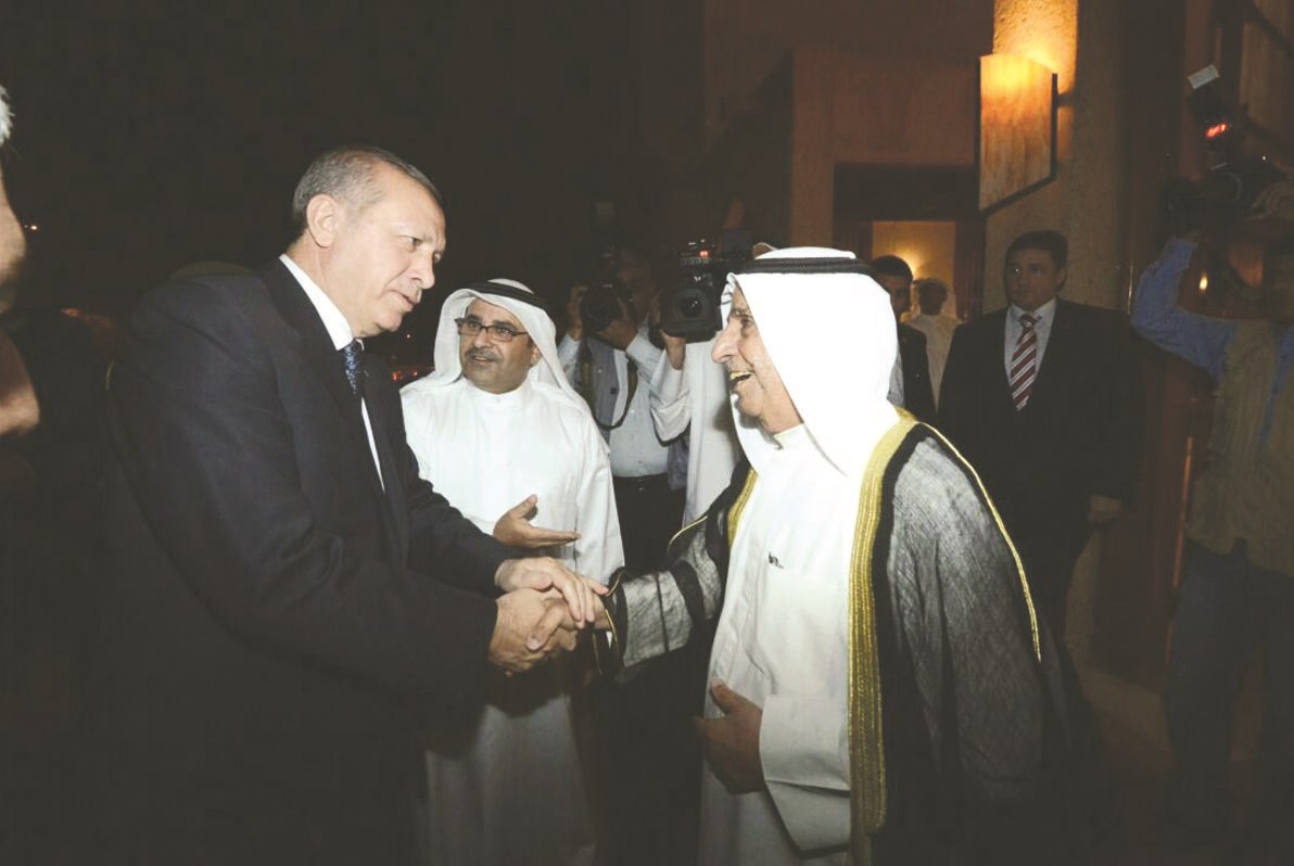 عبدالعزيز الشايع في وداع الرئيس أردوغان