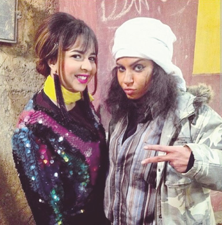 إيمي سمير غانم مع نسرين أمين