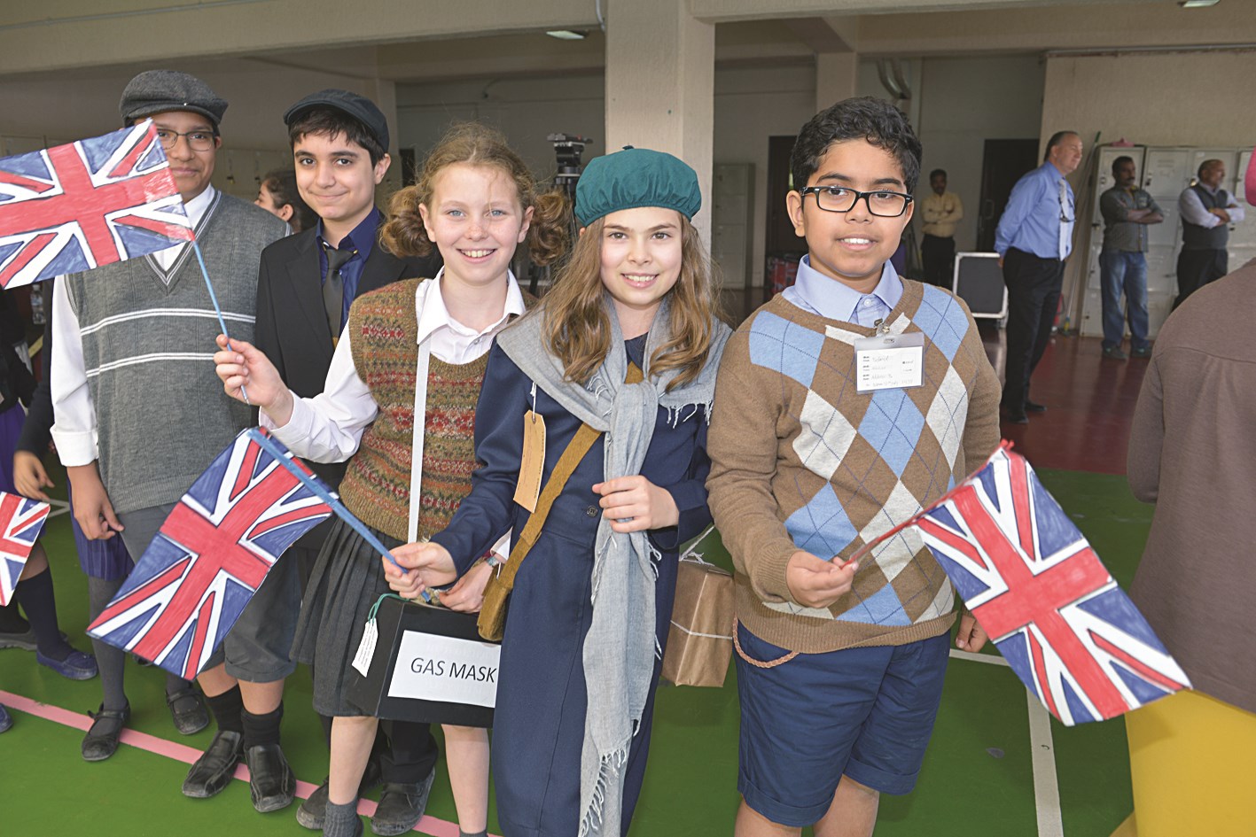 عدد من الطلبة المشاركين