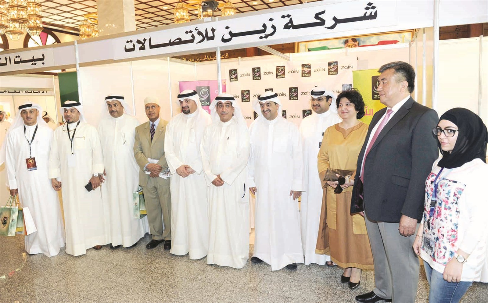 ... وجناح شركة «زين»