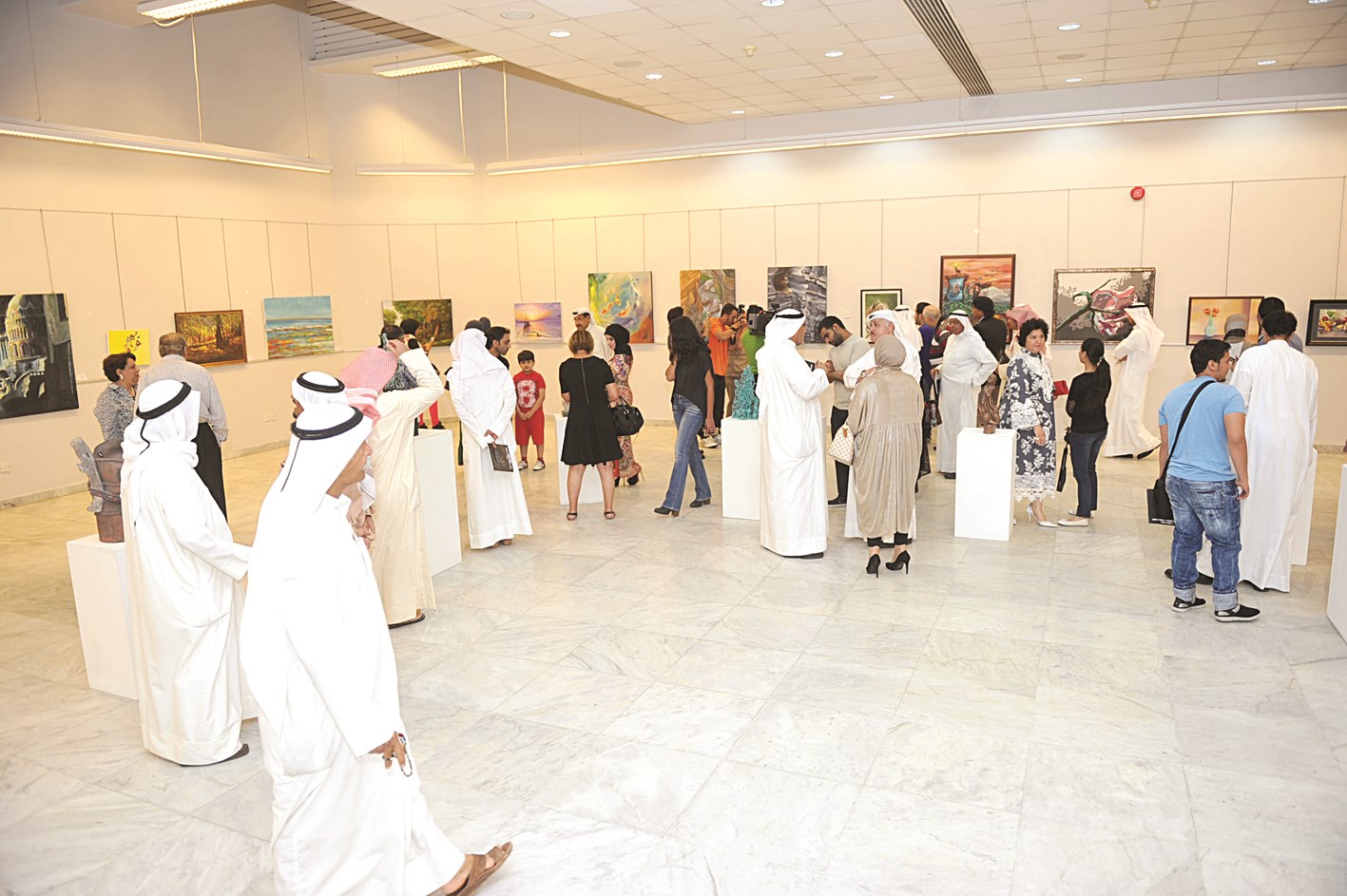 من أجواء المعرض