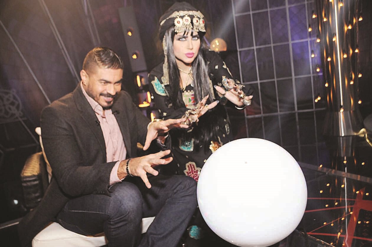 مع خالد سليم في إحدى الحلقات