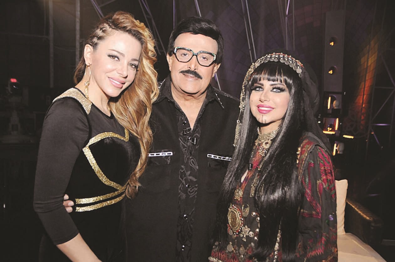 ... ومع سمير غانم وسوزان نجم الدين في حلقة أخرى