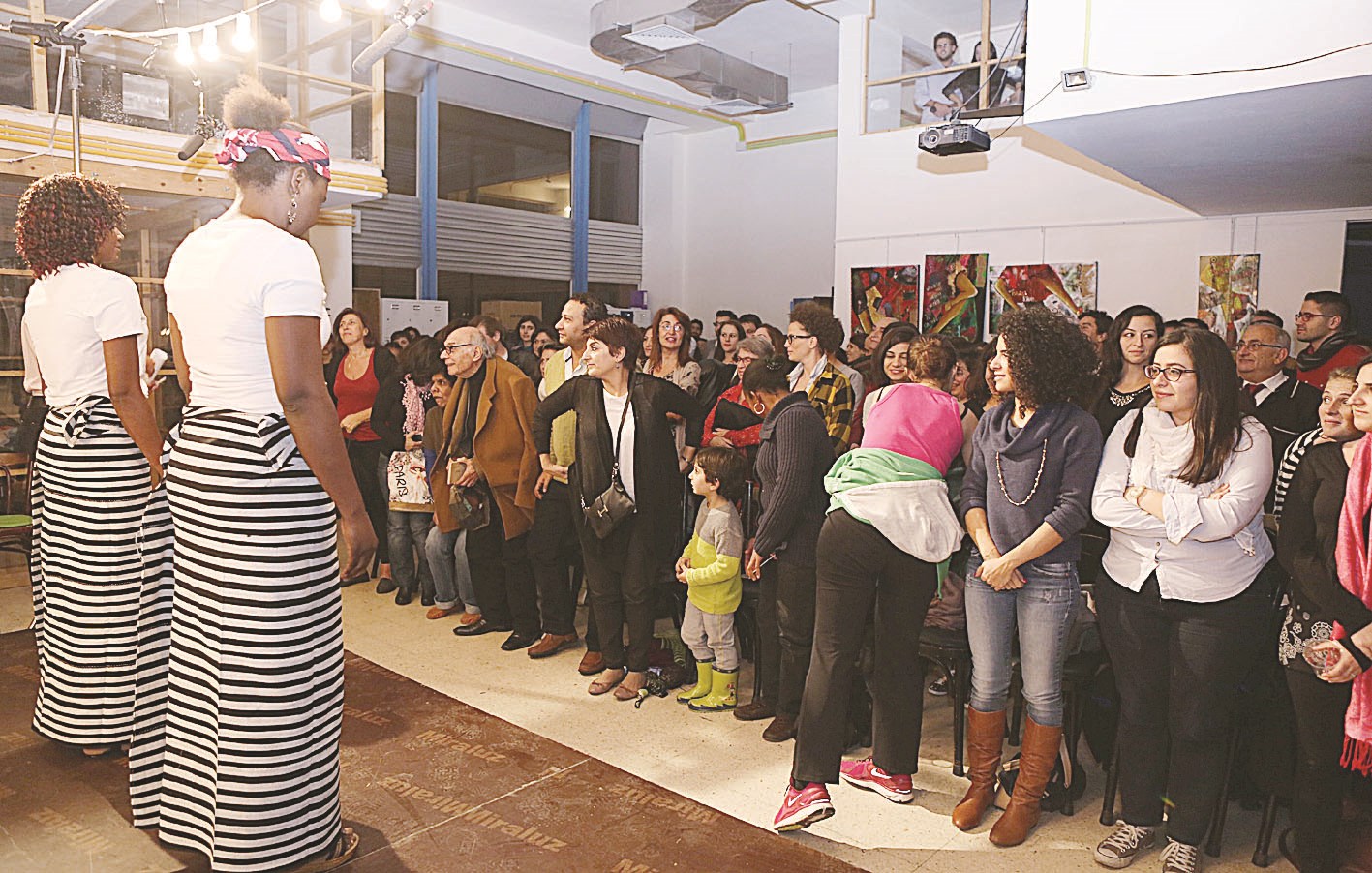 خشبة ومشاهدون... في «آلت سيتي»