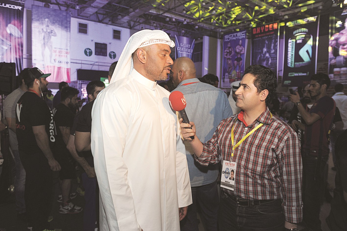 بدر بودي متحدثاً للزميل هاني سيف الدين