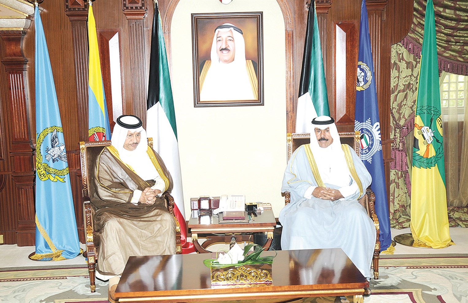 ولي العهد مستقبلاً جابر المبارك