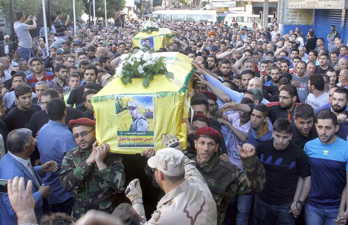 u0645u0642u0627u062au0644u0648u0646 u0645u0646 u00abu062du0632u0628 u0627u0644u0644u0647u00bb u064au0634u064au0651u0639u0648u0646 u0641u064a u0628u064au0631u0648u062a u062eu0636u0631 u0639u0644u0627u0621 u0627u0644u062fu064au0646 u0648u062du0633u0646 u0628u0627u062cu0648u0642 u0627u0644u0644u0630u064au0646 u0642u062au0644u0627 u0641u064a u0627u0644u0642u0644u0645u0648u0646 u0623u062eu064au0631u0627u064b (u0627 u0641 u0628)