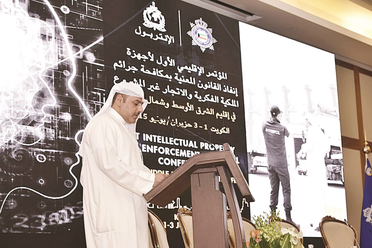 المقدم أحمد الهلال متحدثاً