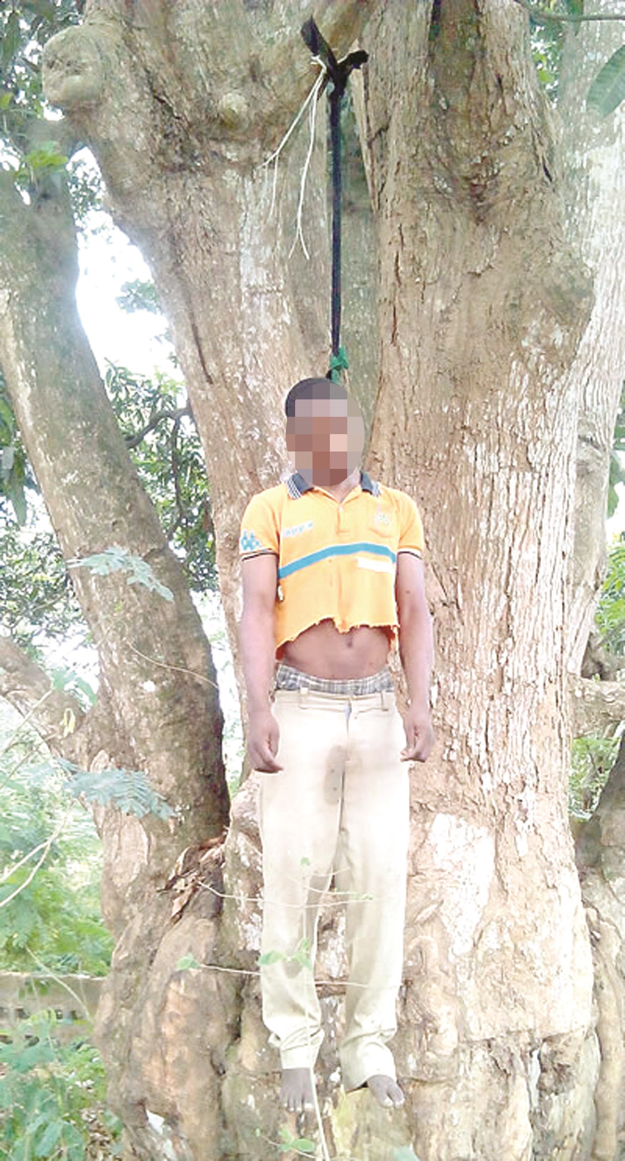 الانتحار شنقا