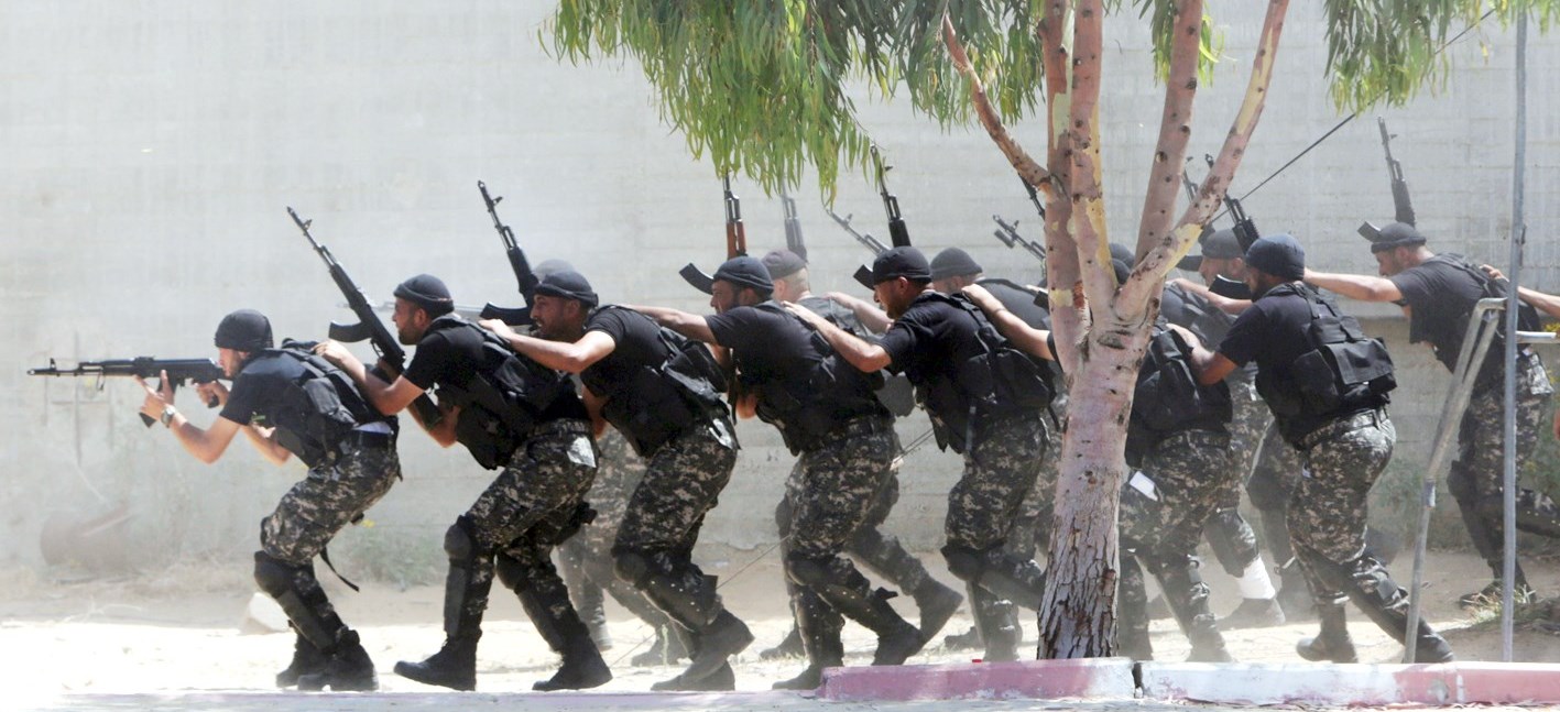 u0639u0646u0627u0635u0631 u0645u0646 u0634u0631u0637u0629 u00abu062du0645u0627u0633u00bb u062eu0644u0627u0644 u062au062fu0631u064au0628u0627u062a u0641u064a u063au0632u0629 u0623u0645u0633 (u0627 u0641 u0628)