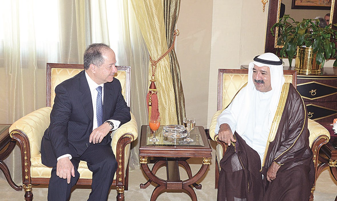 الضيف العراقي مستقبلاً ناصر الصباح