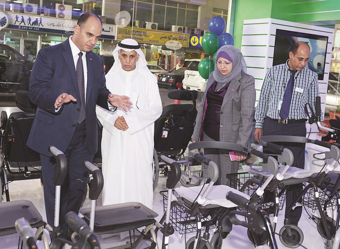 اطلاع على المعدات المتوافرة