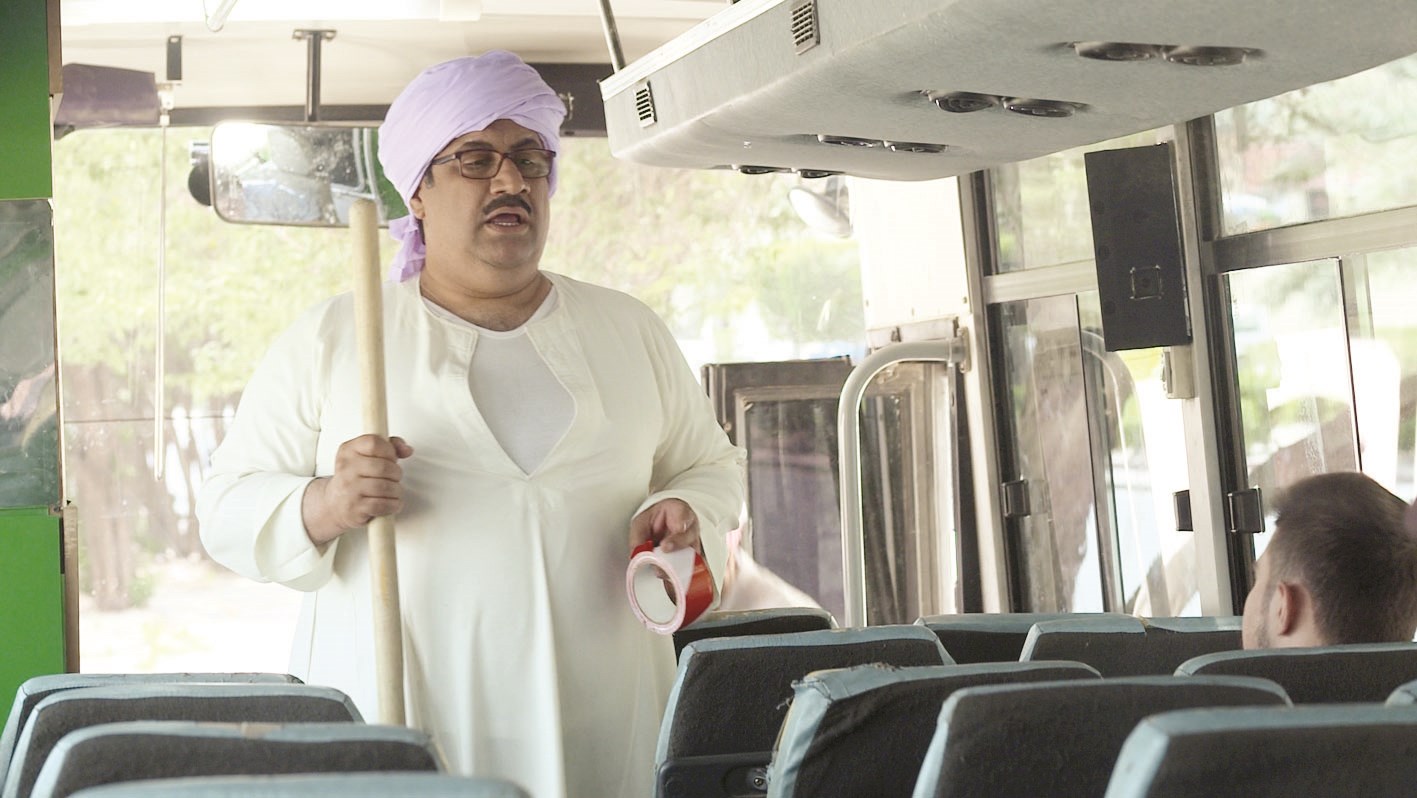 شهاب حاجية (صعيدي) في «هاي باص»