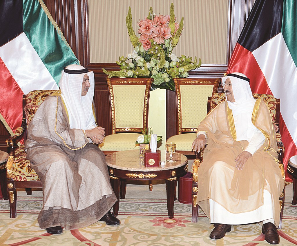 صاحب السمو مستقبلا رئيس المجلس البلدي