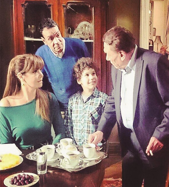 مشهد من مسلسل «أستاذ ورئيس قسم»