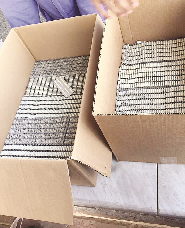 ... والمؤثرات العقلية المضبوطة في منفذ النويصيب