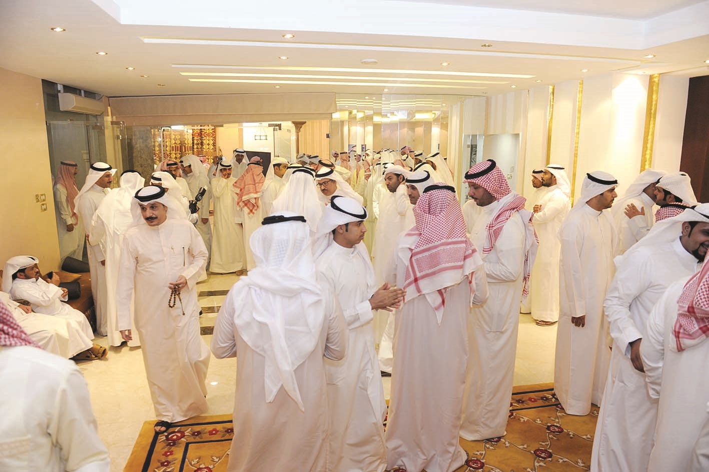 ... حضور «الغبقة» (تصوير زكريا عطية)