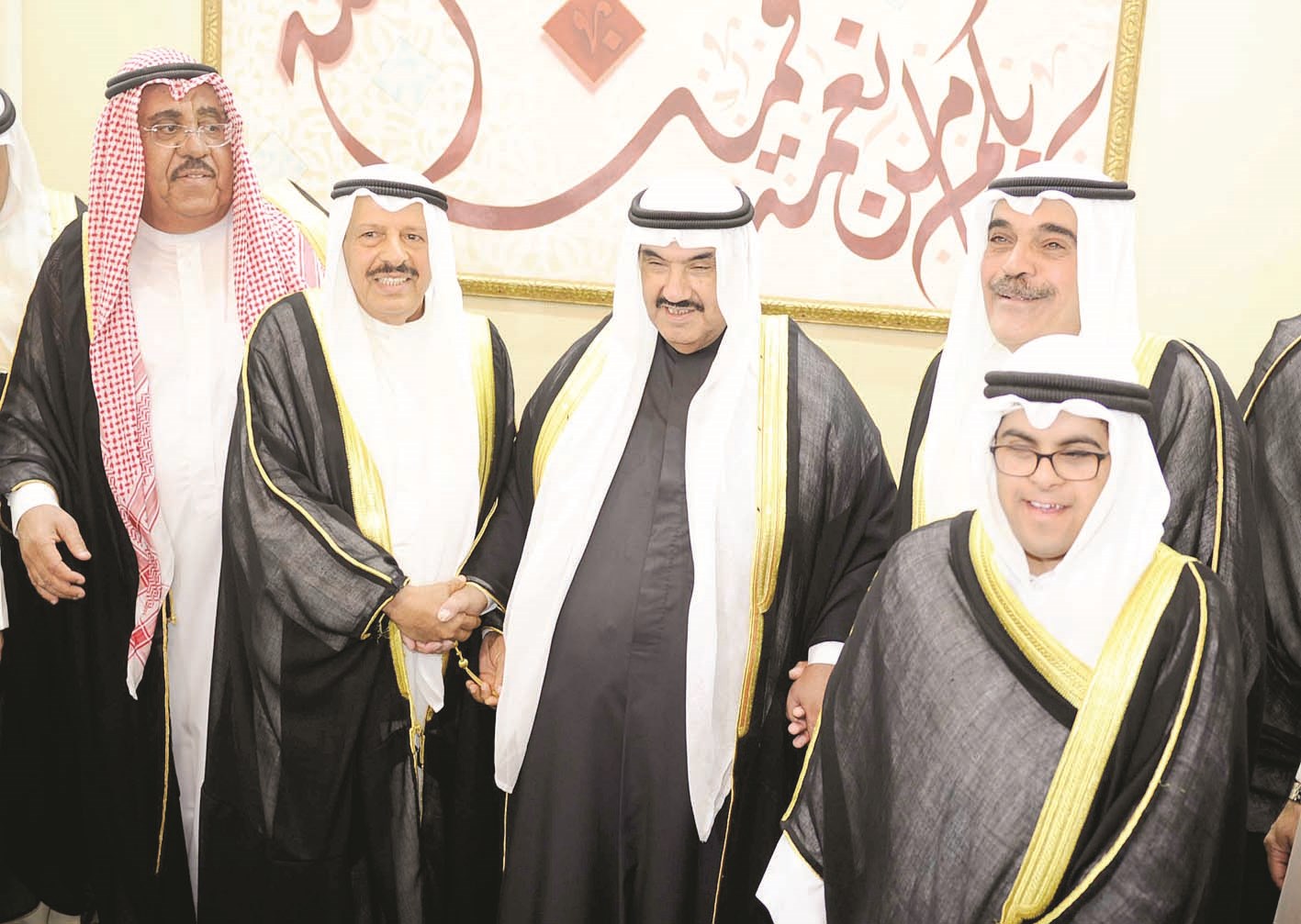 دعيج المالك وفيصل المالك وجابر الخالد