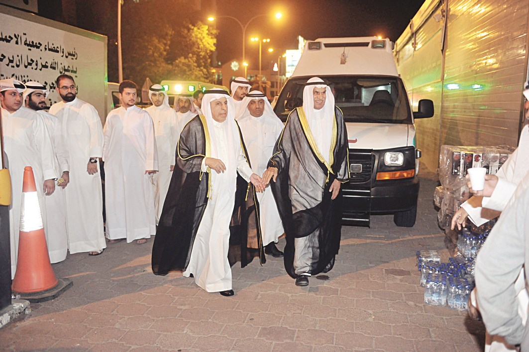 أحمد السعدون والسفير السعودي