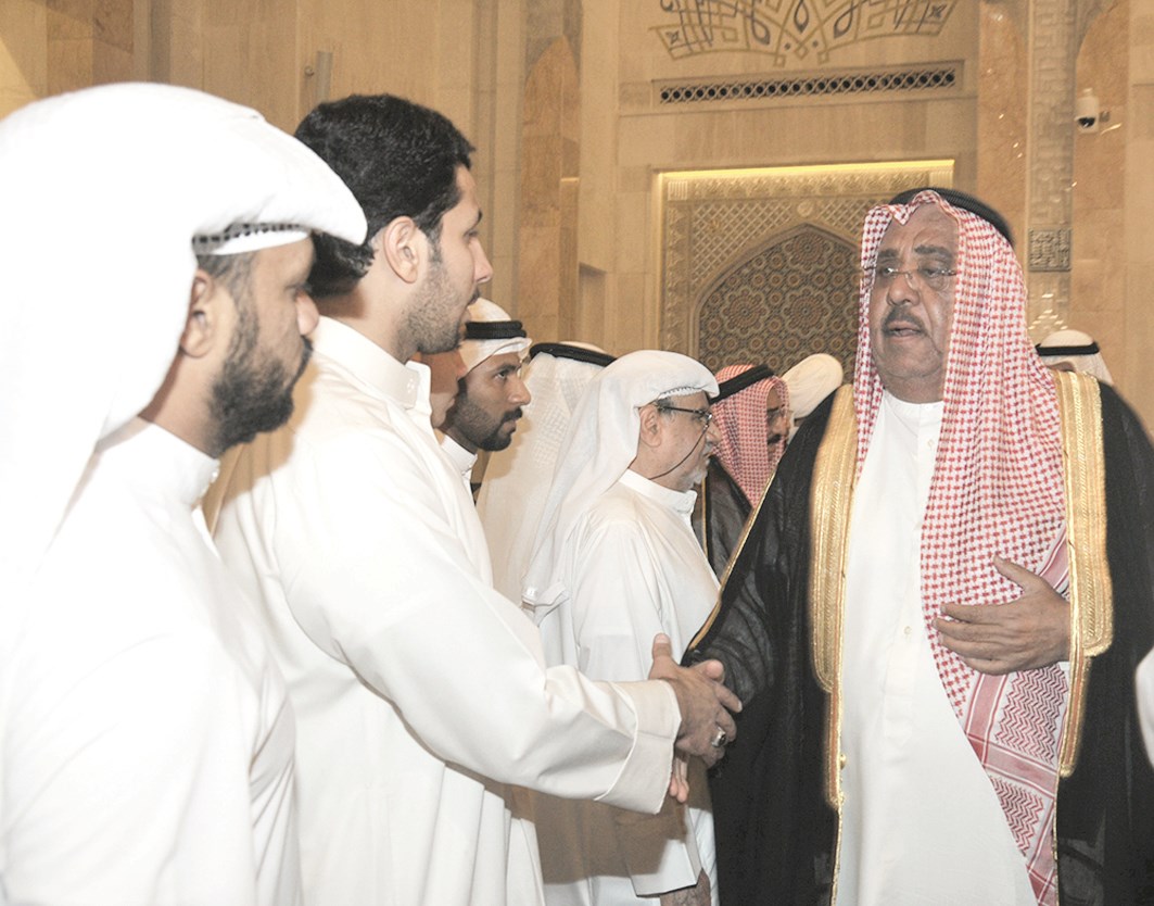 جابر الخالد يعزي