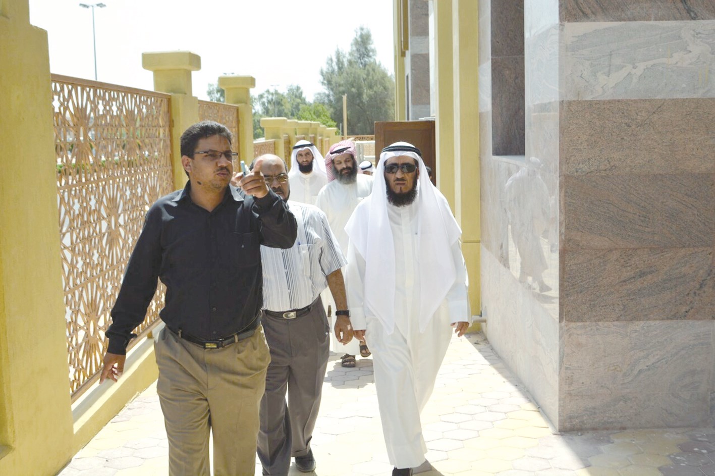 جولة استكشاف أجزاء المشروع