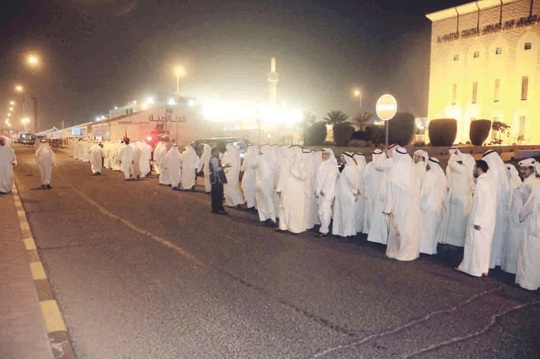 جانب من المسيرة (تصوير طارق عزالدين)