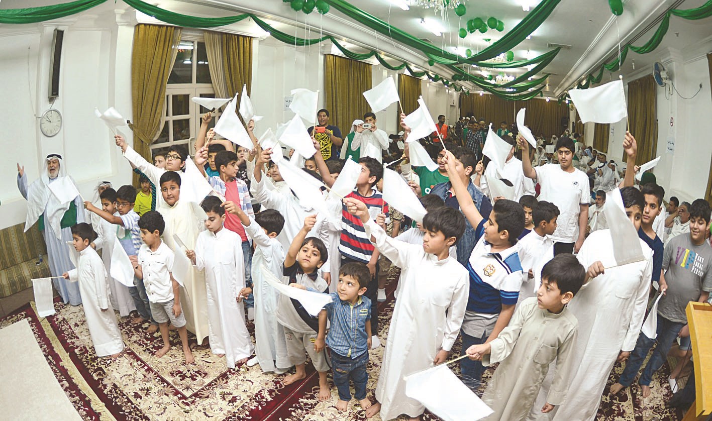 من أجواء الاحتفال