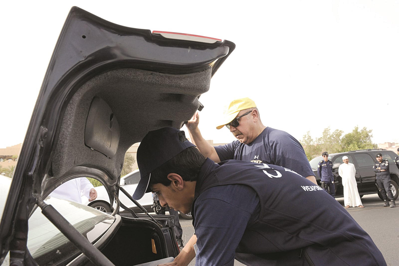 ... ومتابعاً إجراءات التفتيش