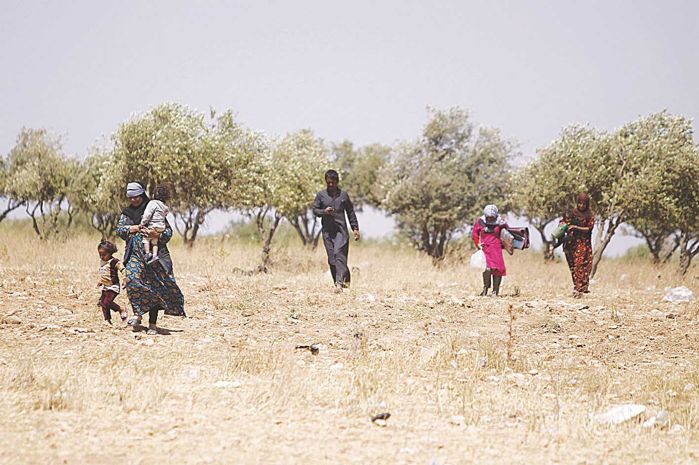 u0646u0627u0632u062du0648u0646 u0645u0646 u062au062fu0645u0631 u0647u0631u0628u0648u0627 u0645u0646 u00abu062fu0627u0639u0634u00bb u0628u0627u062au062cu0627u0647 u0628u0644u062fu0629 u063au0632u0627u0644u0629 u0634u0645u0627u0644 u062du0645u0635 (u0631u0648u064au062au0631u0632)