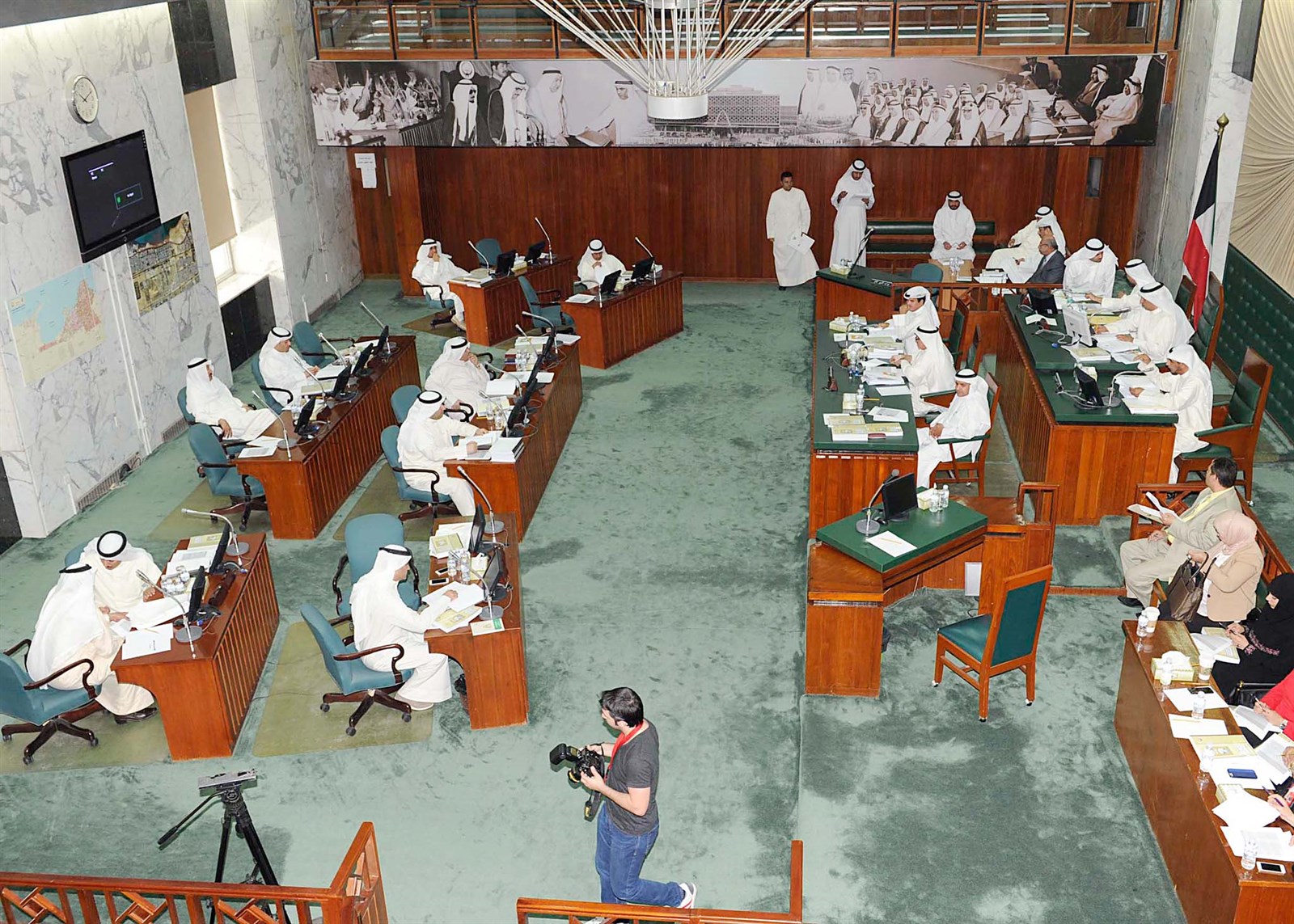 جانب من الجلسة (تصوير سعد هنداوي)