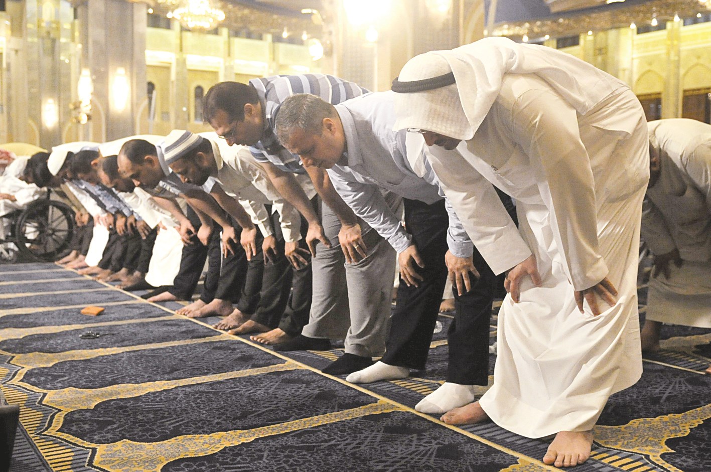 انتهت ليالي العشر في المسجد الكبير بأجواء من الروحانية والطمأنينة